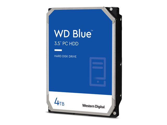 WD HD3.5" SATA3 4TB WD40EZAX / 5.4k Blue (Di) 