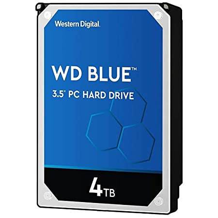 YY WD HD3.5" SATA3 4TB WD40EZAZ / 5.4k Blue (Di) 