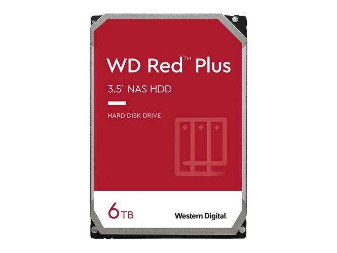 WD HD3.5" SATA3 6TB WD60EFPX / 24x7 / NAS (Di) 256MB / 5400rpm / CMR 