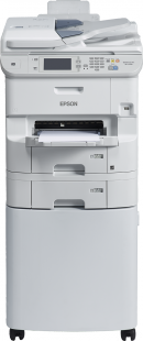 Epson WorkForce Pro WF-6590DTWFC - Imprimante multifonctions - couleur - jet d'encre - A4/Legal (support) - jusqu'à 24 ppm (impression) - 1080 feuilles - 33.6 Kbits/s - USB 2.0, Gigabit LAN, Wi-Fi(n), hôte USB, NFC 