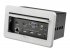 StarTech.com Boîtier de connexion pour table de réunion avec entrées DisplayPort, HDMI et VGA (BOX4HDECP2) - Support de fixation - HDMI, HD-15, fiche mini-phone Stéréo 3,5 mm, RJ-45, USB Type A, DisplayPort - argent 