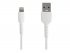 StarTech.com Câble USB-A vers Lightning Blanc Robuste 1m - Câble de Charge/Synchronisation de Type A vers Lightning en Fibre Aramide -  iPad/iPhone 12 - Certifié Apple MFi (RUSBLTMM1M) - Câble Lightning - USB mâle droit pour Lightning mâle droit - 1 m - d 