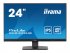 iiyama ProLite XU2493HS-B6 - Écran LED - 24" (23.8" visualisable) - 1920 x 1080 Full HD (1080p) @ 100 Hz - IPS - 250 cd/m² - 1300:1 - 0.5 ms - HDMI, DisplayPort - haut-parleurs - noir, mat 