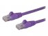 1m Purple Snagless Cat6 Patch Cable 