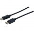 CORDON DISPLAYPORT 1.2 GRS CERT. MATERIAUX RECYCLES -1m - disponible 24 / 48h 