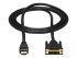 StarTech.com Câble HDMI vers DVI de 1,8 m, câble d'affichage DVI-D vers HDMI (1920 x 1200p), noir, adaptateur de câble HDMI mâle vers DVI-D mâle 19 broches, câble de moniteur numérique, M/M, lien unique - cordon DVI vers HDMI (HDMIDVIMM6) - Câble adaptate 