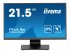 iiyama ProLite T2252MSC-B2 - Écran LED - 22" (21.5" visualisable) - écran tactile - 1920 x 1080 Full HD (1080p) @ 60 Hz - IPS - 250 cd/m² - 1000:1 - 5 ms - HDMI, DisplayPort - haut-parleurs - noir, finition matte 