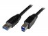 StarTech.com Câble USB 3.0 actif USB-A vers USB-B de 5 m - Cordon USB A vers B - USB 3.1 Gen 1 (5 Gb/s) - M/M - Noir - Câble USB - USB Type B (M) pour USB type A (M) - USB 3.0 - 5 m - moulé - noir - pour P/N: ST1030USBM 