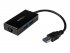 StarTech.com Adaptateur réseau USB 3.0 vers Gigabit Ethernet avec hub USB 3.0 à 2 ports (USB31000S2H) - Adaptateur réseau - USB 3.0 - Gigabit Ethernet x 1 - noir 