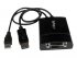 StarTech.com Adaptateur DP/DVI - Dual Link - Alimentation USB - 2560x1600 - Adaptateur DisplayPort / DVI - DisplayPort, USB (alimentation uniquement) (M) pour DVI-D (F) verrouillé - USB 2.0 / DisplayPort 1.2 - 37 cm - actif, alimentation USB, support 2560 