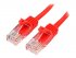 1m Red Snagless UTP Cat5e Patch Cable 