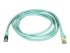 2m Aqua Cat6a Ethernet Cable - STP 