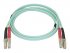 Fiber Optic Cable 1m Aqua MM 50/125 OM4 