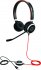 Jabra Evolve 40 MS stereo - Micro-casque - sur-oreille - filaire - USB, jack 3,5mm - Certifié pour Skype for Business 