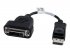 StarTech.com Adaptateur vidéo actif DisplayPort vers DVI - Convertisseur DP vers DVI-D - Mâle / Femelle - 1920x1200 - Noir - Adaptateur DisplayPort - DisplayPort (M) pour DVI-D (F) - 20 cm - noir - pour P/N: DKM30CHDPD, DKM30CHDPDUE, SV231QDPU34K, TB32DP1 