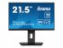 iiyama ProLite XUB2292HSU-B6 - Écran LED - 22" (21.5" visualisable) - 1920 x 1080 Full HD (1080p) @ 100 Hz - IPS - 250 cd/m² - 1000:1 - 0.4 ms - HDMI, DisplayPort - haut-parleurs - noir mat 