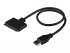 StarTech.com Câble adaptateur USB 3.0 vers SATA III pour HDD/SSD SATA 2,5" avec UASP - Convertisseur USB vers SATA pour disque dur - Noir - Contrôleur de stockage - 2.5" - SATA 6Gb/s - USB 3.0 