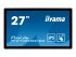 iiyama ProLite TF2738MSC-B2 - Écran LED - 27" - cadre ouvert - écran tactile - 1920 x 1080 Full HD (1080p) @ 60 Hz - A-MVA+ - 300 cd/m² - 3000:1 - 5 ms - HDMI, DVI, DisplayPort - haut-parleurs - noir 