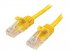 0.5m Yellow Snagless Cat5e Patch Cable 