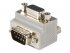 StarTech.com Adaptateur série DB9 vers DB9 à angle droit type 2 - Convertisseur série 9 broches vers 9 broches - M/F - Gris - Adaptateur série - DB-9 (M) pour DB-9 (F) - connecteur à 90° - gris - pour P/N: ICUSB2324852, ICUSB232DB25, ICUSB232INT1, ICUSB23 