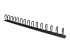 StarTech.com Panneau de gestion de câbles 0U de 91 cm pour rack - Guide-câbles avec anneaux - Organisateur pour câbles (CMVER20UD) - Kit de gestion des câbles à anneaux en D - 91.4 cm - noir - 20U - pour P/N: RK2537BKM, RK4242BK24, RK4242BK30 