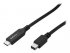 StarTech.com Câble adaptateur USB-C vers Mini DisplayPort 4K 60 Hz de 1,8 m en noir - Convertisseur USB Type-C vers mDP - Câble DisplayPort - 24 pin USB-C (M) pour Mini DisplayPort (M) - USB 3.1 / Thunderbolt 3 / DisplayPort 1.2 - 1.8 m - support pour 4K6 