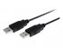 StarTech.com Câble USB 2.0 A vers A de 2 m - Cordon USB A - M/M - Câble USB - USB (M) pour USB (M) - USB 2.0 - 2 m - noir - pour P/N: SV231HDMIUA 