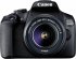 Canon EOS 2000d | Appareil Photo Réflex + (APS-C, 24.1 MP, WiFi, Full HD) + Objectif EF-S 18-55mm f/3,5-5,6 DC III, Noir 
