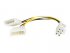 StarTech.com Câble adaptateur d'alimentation LP4 Molex vers carte graphique PCI Express 6 broches de 15 cm - 2x LP4 vers PCIe 6 pin - M/M - Adaptateur secteur - alimentation interne 4 plots (M) pour Alimentation PCIe de 6 broches (M) - 15.2 cm - pour P/N: 