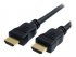 StarTech.com Câble HDMI haute vitesse Ultra HD 4K x 2K avec Ethernet de 3m - Cordon HDMI vers HDMI - Mâle / Mâle - Noir - Plaqués or - Câble HDMI avec Ethernet - HDMI mâle pour HDMI mâle - 3 m - noir 
