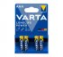 VARTA Piles alcalines 04903121414 LR03 / AAA blister de 4 