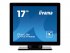 iiyama ProLite T1721MSC-B2 - Écran LED - 17" - écran tactile - 1280 x 1024 SXGA @ 75 Hz - TN - 250 cd/m² - 1000:1 - 5 ms - HDMI, VGA - haut-parleurs - cadre noir avec finition mate 