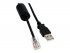StarTech.com Cable USB vers ASI de 1,8 m AP9827 - Câble USB - USB (M) pour RJ-45 (10 broches) (M) - 1.8 m - noir 