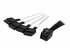 StarTech.com Câble Mini SAS vers SATA interne de 1 m - Cordon SFF-8643 vers 4x SATA - Câble SATA / SAS - Disque dur SAS Mini 4x (SFF-8643) (P) pour SATA (P) - 1 m - noir et argent - pour P/N: SFF86448PLT2 