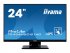 iiyama ProLite T2454MSC-B1AG - Écran LED - 23.8" - écran tactile - 1920 x 1080 Full HD (1080p) @ 60 Hz - IPS - 250 cd/m² - 1000:1 - 5 ms - HDMI, VGA - haut-parleurs - noir mat 