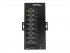 StarTech.com Hub industriel USB vers série RS232 / RS422 / RS485 à 8 ports avec protection électrostatique (ESD) 15 kV - Adaptateur série - USB 2.0 - RS-232/422/485 x 8 - noir - Conformité TAA 