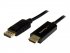 StarTech.com Câble adaptateur DisplayPort vers HDMI de 1 m - Convertisseur DP vers HDMI avec câble intégré - M/M - Ultra HD 4K - Noir - Câble adaptateur - DisplayPort mâle pour HDMI mâle - 1 m - noir - support 4K - pour P/N: TB3DK2DPPD, TB3DK2DPPDUE, TB3D 