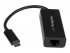 StarTech.com Adaptateur réseau USB-C vers RJ45 Gigabit Ethernet - M/F - USB 3.1 Gen 1 (5 Gb/s) (US1GC30B) - Adaptateur réseau - USB-C - Gigabit Ethernet - noir - pour P/N: HB30C3A1CFB, HB30C3A1CFS, TB33A1C 