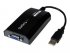 StarTech.com Adaptateur USB vers VGA - Carte vidéo USB externe pour PC et MAC - 1920 x 1200 - Adaptateur vidéo externe - DisplayLink DL-195 - 16 Mo - USB 2.0 - D-Sub - noir - pour P/N: MXT101MM 