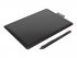 Wacom One by Wacom - Numériseur - droitiers et gauchers - 15.2 x 9.5 cm - électromagnétique - filaire - USB - noir, rouge 