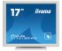 iiyama ProLite T1731SR-W5 - Écran LED - 17" - écran tactile - 1280 x 1024 @ 75 Hz - TN - 250 cd/m² - 1000:1 - 5 ms - HDMI, VGA, DisplayPort - haut-parleurs - blanc 