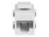 White Cat 6 RJ45 Keystone Jack Coupler 