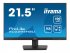iiyama ProLite XU2294HSU-B6 - Écran LED - 22" (21.5" visualisable) - 1920 x 1080 Full HD (1080p) @ 100 Hz - VA - 250 cd/m² - 3000:1 - 1 ms - HDMI, DisplayPort - haut-parleurs - noir, mat 