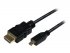 StarTech.com Câble HDMI haute vitesse avec Ethernet 0,5 m - HDMI vers HDMI Micro - M/M - Câble HDMI avec Ethernet - HDMI mâle pour 19 pin micro HDMI Type D mâle - 50 cm - noir 