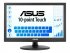 ASUS VT168HR - Écran LED - 15.6" - écran tactile - 1366 x 768 WXGA @ 60 Hz - TN - 220 cd/m² - 400:1 - 5 ms - HDMI, VGA 