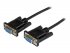 StarTech.com Câble null modem série DB9 RS232 de 2m - Cordon série DB9 vers DB9 - Femelle / Femelle - Noir - Câble de modem nul - DB-9 (F) pour DB-9 (F) - 2 m - moulé, vis moletées - noir - pour P/N: PCI2S5502, PEX4S953, PEX4S953LP 