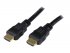 StarTech.com Câble HDMI haute vitesse Ultra HD 4k x 2k de 1,5m - Cordon HDMI vers HDMI - Mâle / Mâle - Noir - Plaqués or - Câble HDMI - HDMI mâle pour HDMI mâle - 1.5 m - double blindage - noir - pour P/N: MSTCDP122HD 