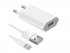 SEC-DATA-WH-IP5  Chargeur secteur USB + Câble Lightning MFI 