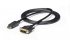 StarTech.com DisplayPort to DVI Cable - 6ft / 2m - 1920 x 1200 - M/M ? DP to DVI Adapter Cable ? Passive DisplayPort Monitor Cable (DP2DVI2MM6) - Câble adaptateur - DVI-D (M) pour DisplayPort (M) - 1.8 m - noir 