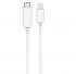 MicroConnect USB C/Lightning, 1 m, White - disponible 48 / 72h 
